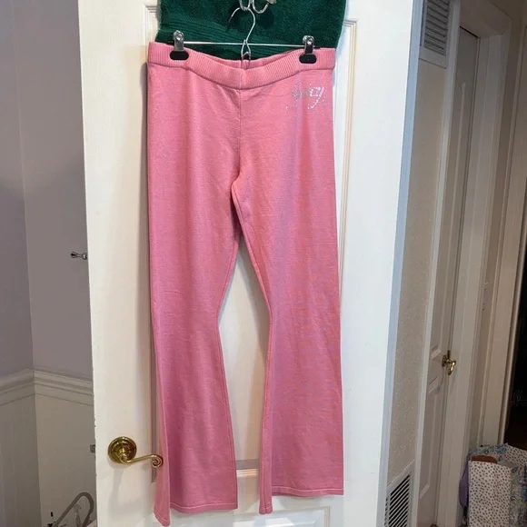 NWOT Juicy Couture Pink Casual Pants - Picture 1 of 6